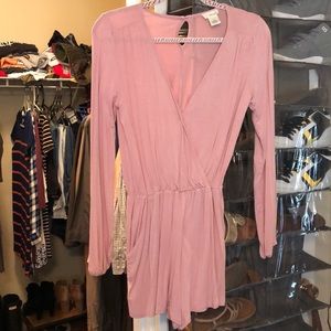 Long sleeve romper